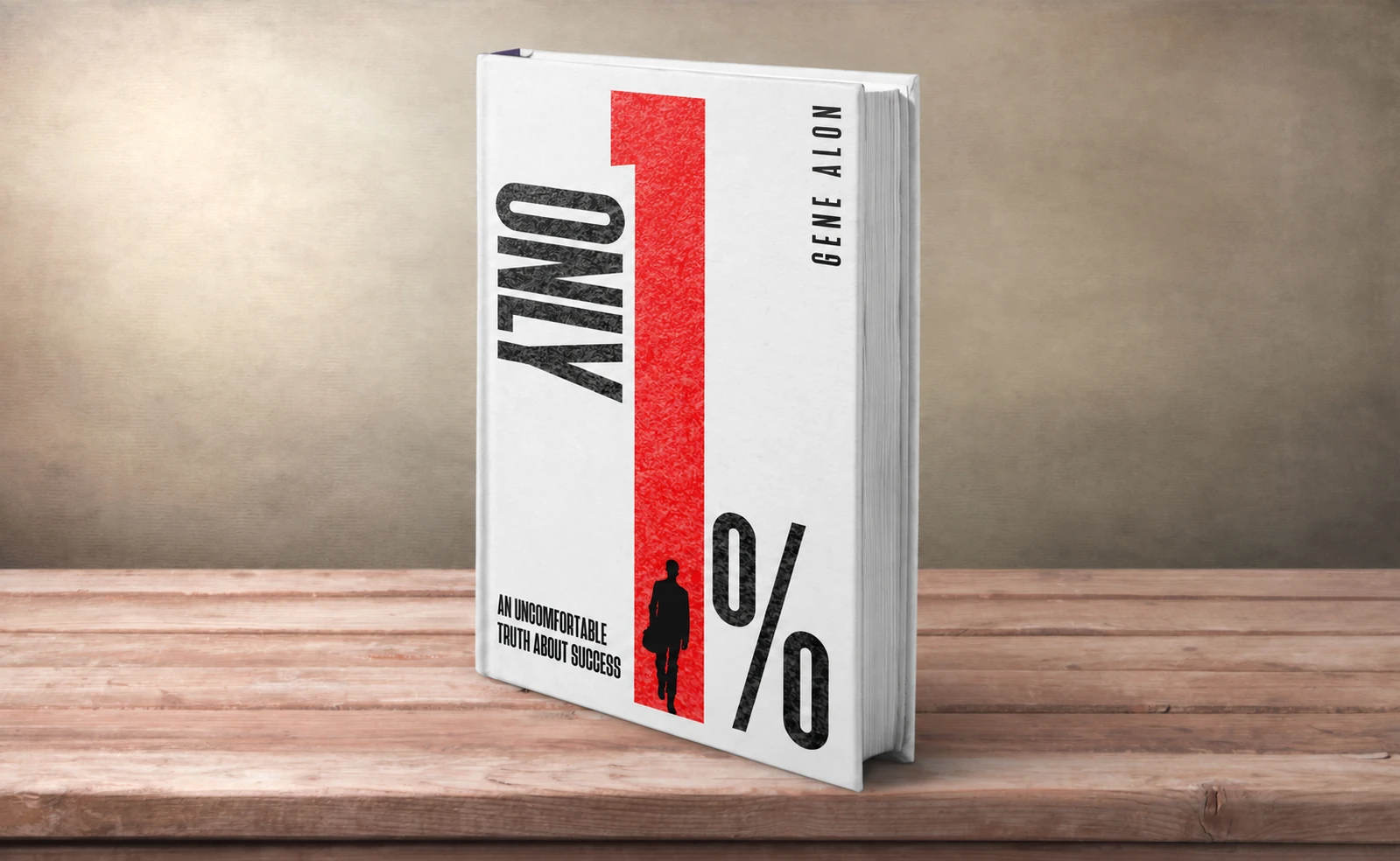 Only 1% by Gene Alon — cover visualization of the digital ebook